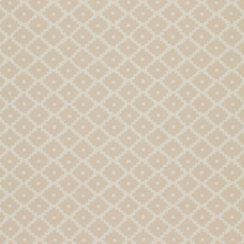 Ziggurat wallpaper in alabaster color - pattern number 5004740 - by Schumacher in the The Smart Set collection