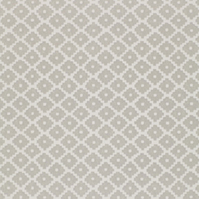 Ziggurat wallpaper in silver color - pattern number 5004742 - by Schumacher in the The Smart Set collection