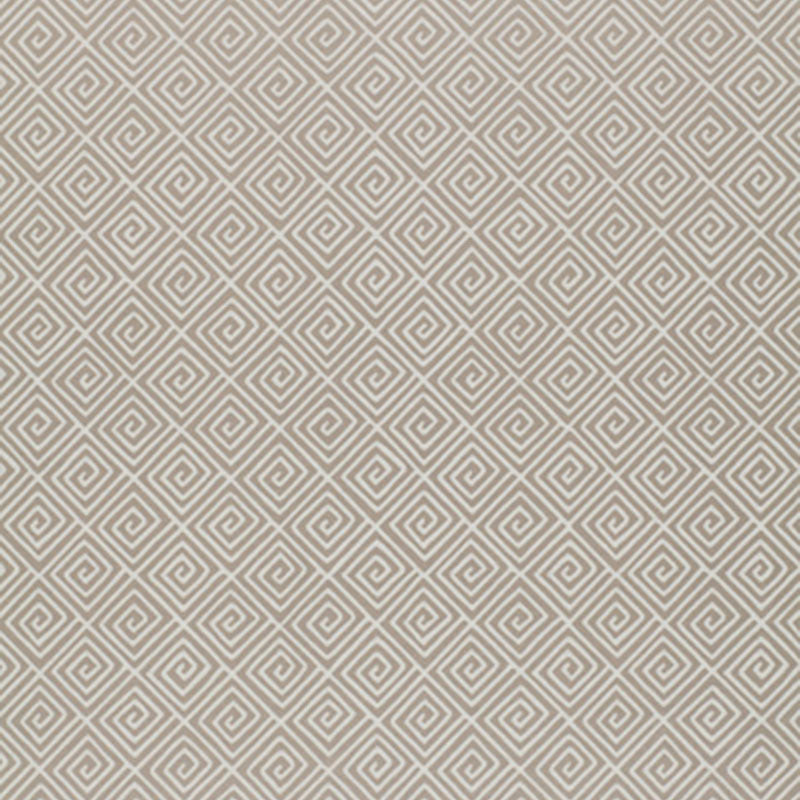 Greek Key wallpaper in silver color - pattern number 5004762 - by Schumacher in the The Smart Set collection