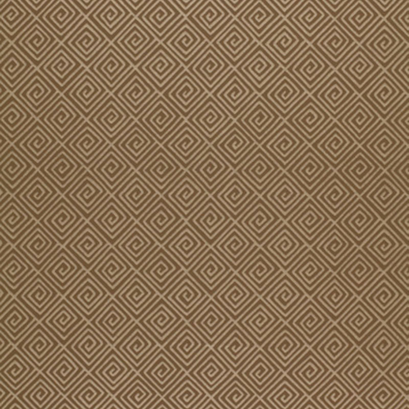 Greek Key wallpaper in mink color - pattern number 5004763 - by Schumacher in the The Smart Set collection