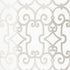 Manor Gate fabric in silver color - pattern number 5005054 - by Schumacher in the Modern Nature collection