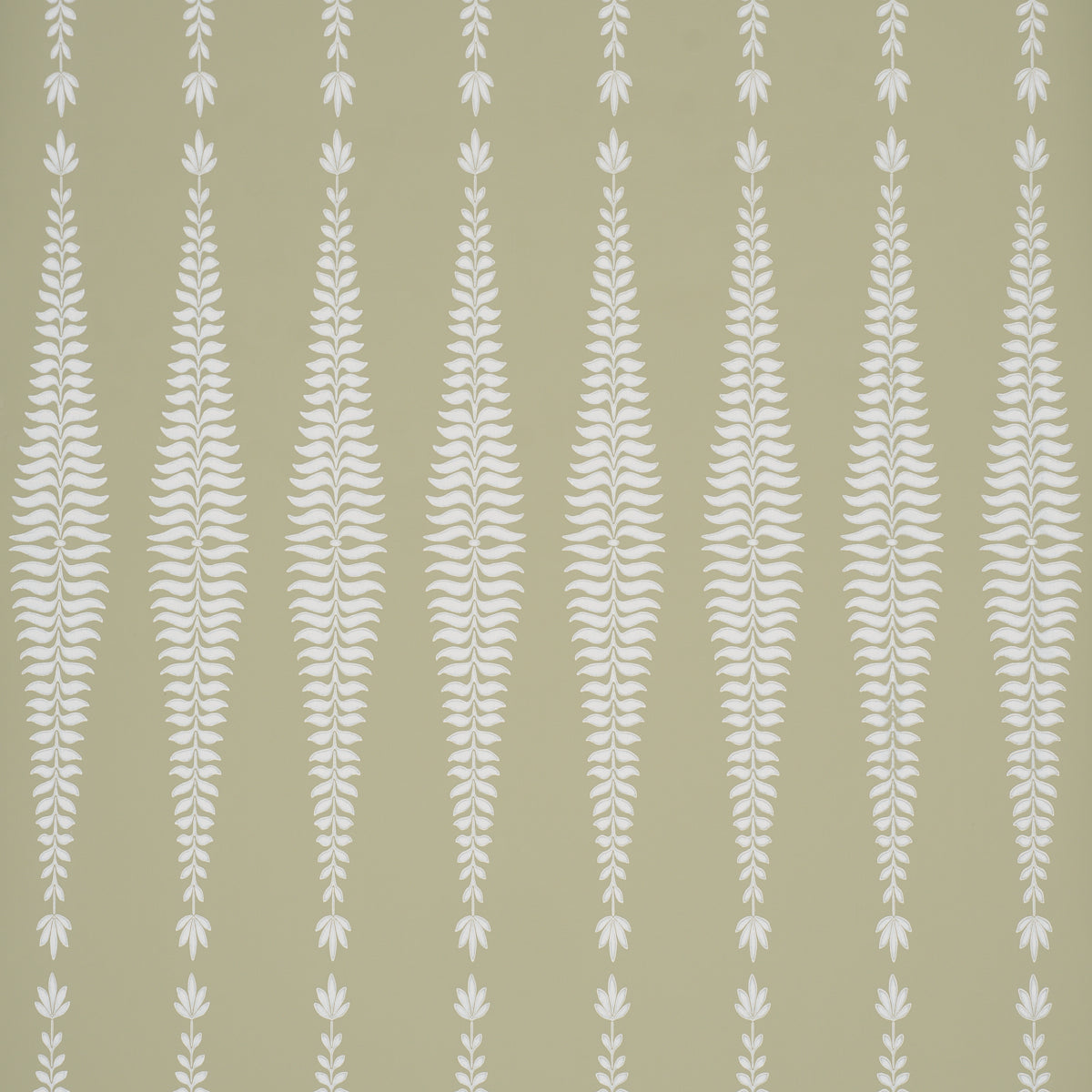 Fern Tree Wallpaper in olive color - pattern number 5005077 - by Schumacher in the Perennial Favorites collection