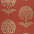 Ottoman Flower wallpaper in paprika color - pattern number 5005083 - by Schumacher in the Modern Nature collection