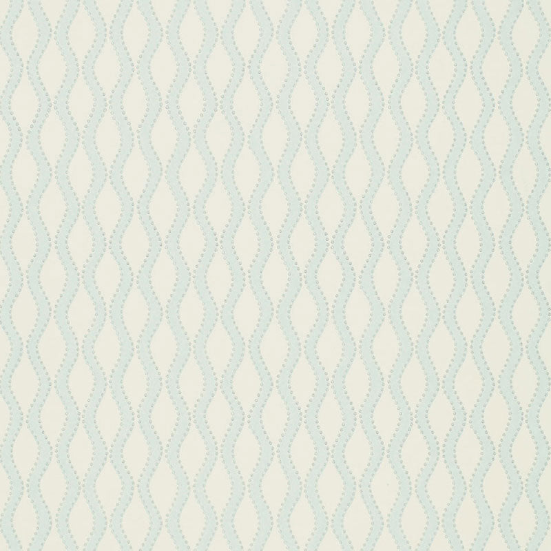 Ribbon Wave wallpaper in mineral color - pattern number 5005161 - by Schumacher in the Simply Charming Wallpapers collection