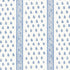 Katsura Stripe wallpaper in delft color - pattern number 5005201 - by Schumacher in the Jaipur collection