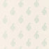 Kerala Paisley wallpaper in water blue color - pattern number 5005282 - by Schumacher in the Simply Charming Wallpapers collection