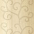 Raindrop Scroll fabric in white gold color - pattern number 5005702 - by Schumacher in the Modern Glamour collection