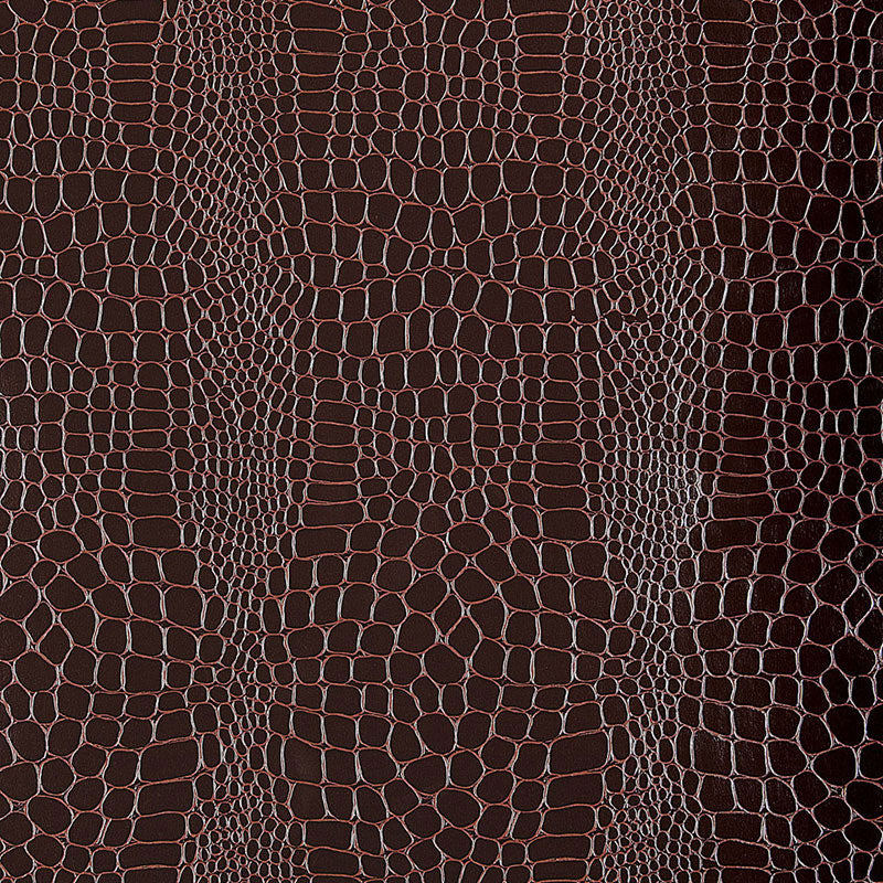 Crocodile fabric in java color - pattern number 5005833 - by Schumacher in the Fabulous Faux collection