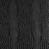 Crocodile fabric in jet color - pattern number 5005834 - by Schumacher in the Fabulous Faux collection