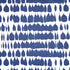 Queen Of Spain wallpaper in navy color - pattern number 5005885 - by Schumacher in the Moon River collection