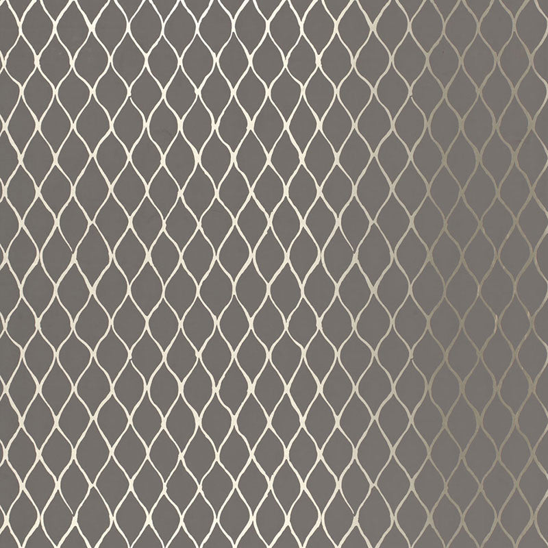 Valencia fabric in graphite color - pattern number 5005913 - by Schumacher in the Byzantium collection