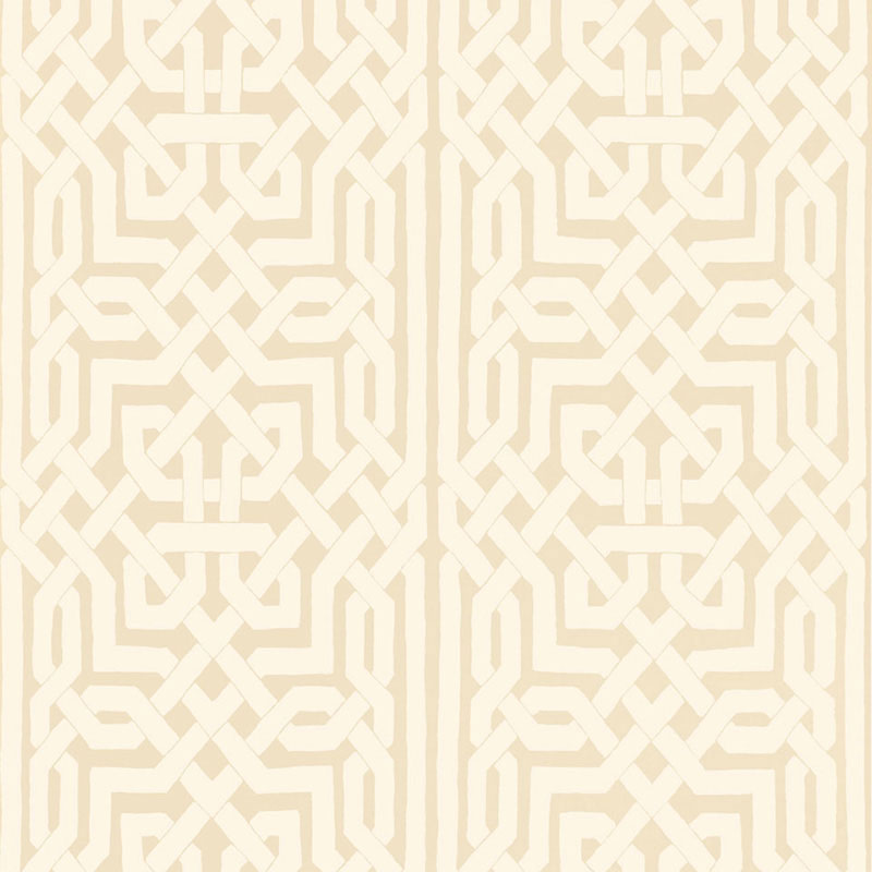Malaga fabric in flax color - pattern number 5005930 - by Schumacher in the Byzantium collection