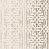 Malaga fabric in silver color - pattern number 5005932 - by Schumacher in the Byzantium collection