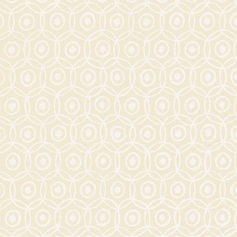 Alcazaba wallpaper in bisque color - pattern number 5005951 - by Schumacher in the Byzantium collection