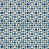 Serallo Mosaic wallpaper in aegean color - pattern number 5005970 - by Schumacher in the Byzantium collection