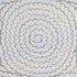 Feather Bloom Sisal fabric in two blues color - pattern number 5006071 - by Schumacher in the Celerie Kemble collection
