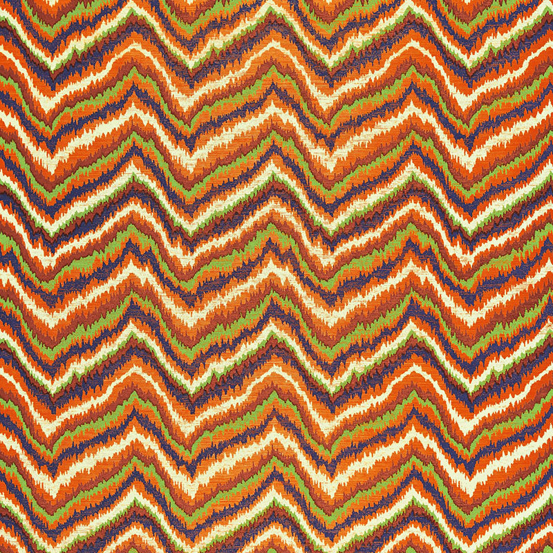 Flame Sisal wallpaper in zippity doo dah color - pattern number 5006080 - by Schumacher in the Celerie Kemble collection