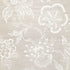 Hothouse Flowers Sisal wallpaper in fog and chalk color - pattern number 5006090 - by Schumacher in the Celerie Kemble collection