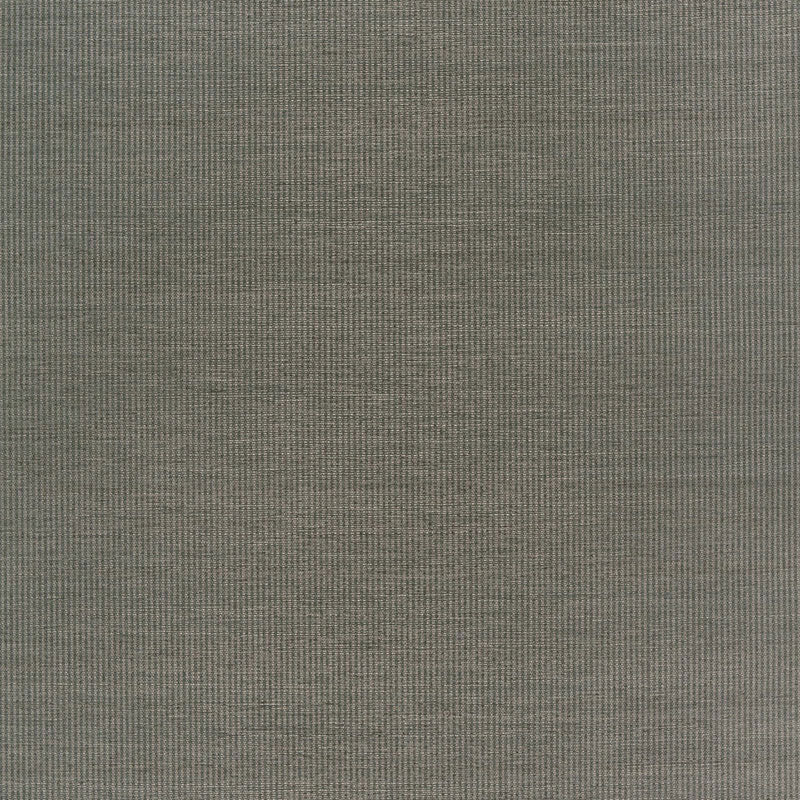 Harshaw Pinstripe Sisal wallpaper in smoke color - pattern number 5006164 - by Schumacher in the Quiet Beauty collection