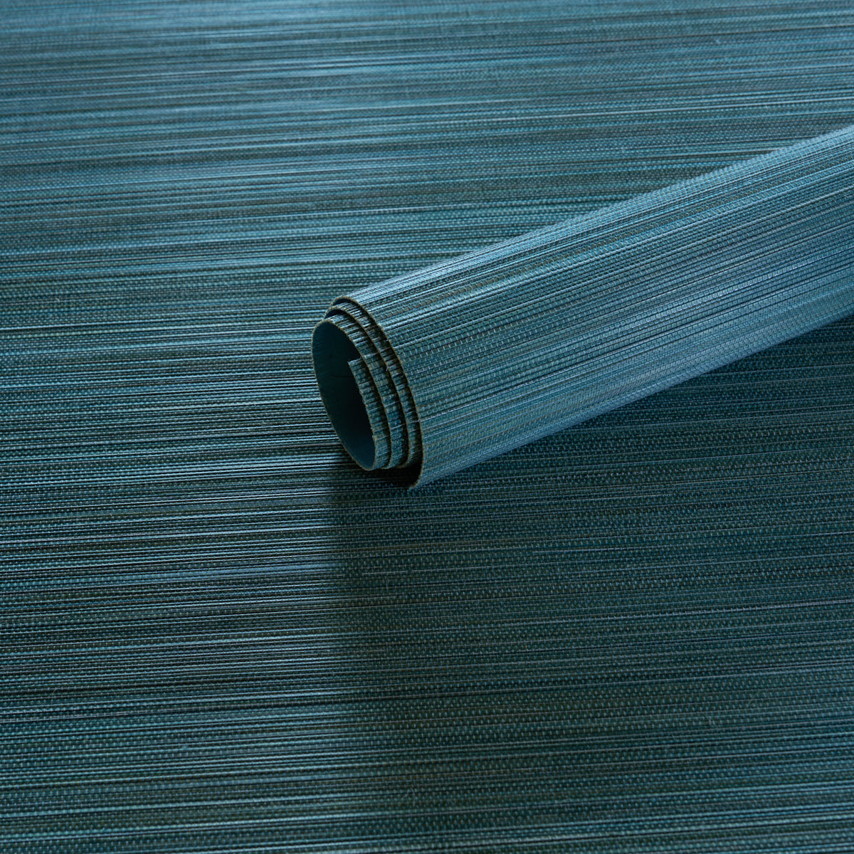 Zen Bamboo Wallpaper in Aegean color - pattern number 5006406 - by Schumacher in the Perfect Basics Textured Wallcovering collection