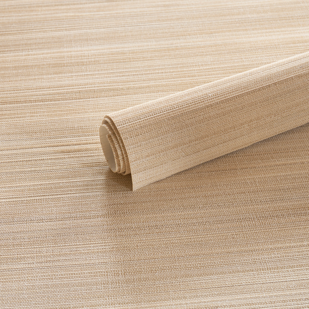 Zen Bamboo Wallpaper in Bleached color - pattern number 5006408 - by Schumacher in the Perfect Basics Textured Wallcovering collection