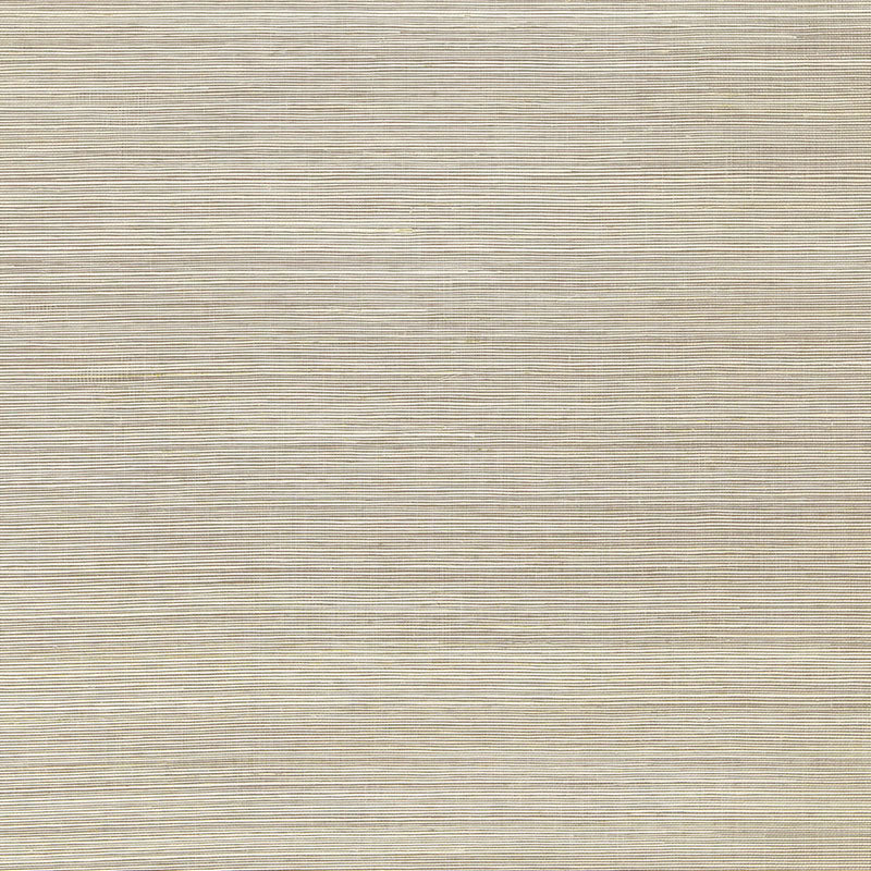 Haiku Sisal wallpaper in taupe color - pattern number 5006863 - by Schumacher in the Perfect Basics Haruki Sisal collection