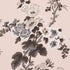 Pyne Hollyhock wallpaper in blush color - pattern number 5006924 - by Schumacher in the Print Happy Wallpapers collection