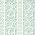 Zanzibar Trellis wallpaper in winter mint color - pattern number 5006942 - by Schumacher in the Print Happy Wallpapers collection