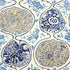 Katsugi wallpaper in blues color - pattern number 5006960 - by Schumacher in the Print Happy Wallpapers collection