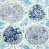 Katsugi wallpaper in cobalt and turquoise color - pattern number 5006961 - by Schumacher in the Print Happy Wallpapers collection