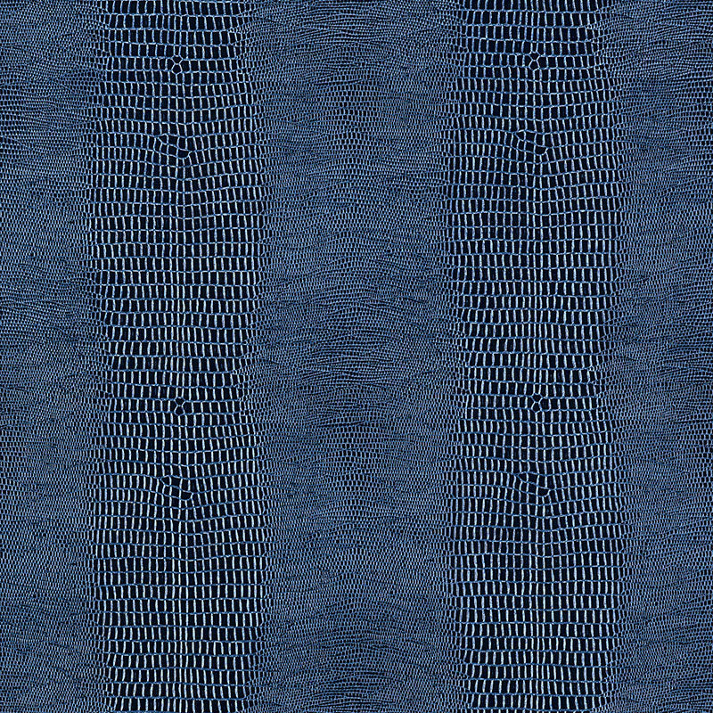 Komodo fabric in prussian color - pattern number 5007344 - by Schumacher in the Fabulous Faux collection
