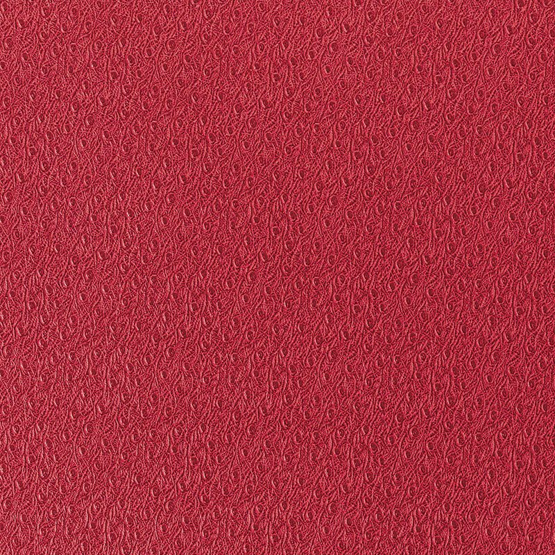 Ostrich wallpaper in scarlet color - pattern number 5007351 - by Schumacher in the Fabulous Faux collection