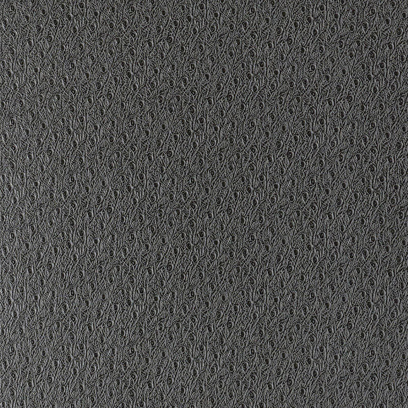Ostrich wallpaper in graphite color - pattern number 5007352 - by Schumacher in the Fabulous Faux collection