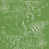 Blommen fabric in leaf color - pattern number 5007492 - by Schumacher in the Drawn from Nature collection