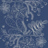 Blommen fabric in marine color - pattern number 5007493 - by Schumacher in the Drawn from Nature collection