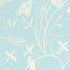 Sky Meadow fabric in light blue color - pattern number 5007621 - by Schumacher in the Drawn from Nature collection