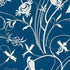 Sky Meadow fabric in blue color - pattern number 5007624 - by Schumacher in the Drawn from Nature collection