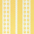 Wicker Stripe wallpaper in lemon blossom color - pattern number 5007722 - by Schumacher in the Celerie Kemble collection