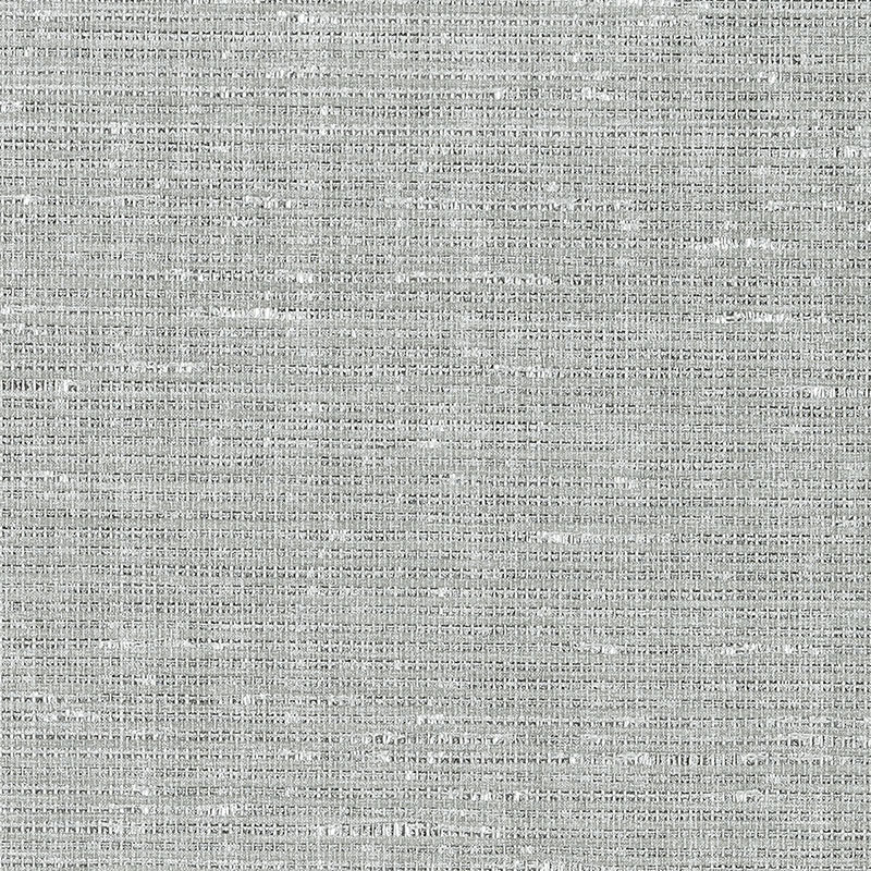 Anodized Raffia wallpaper in platinum color - pattern number 5007780 - by Schumacher in the Quiet Beauty collection