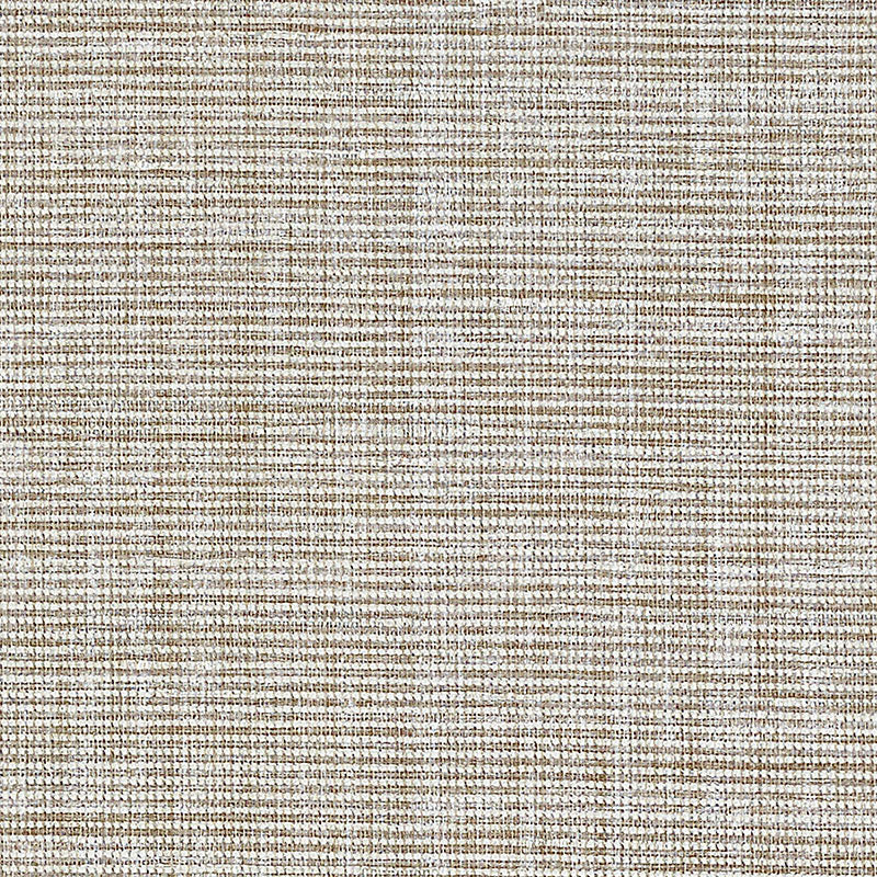 Anodized Raffia wallpaper in warm silver color - pattern number 5007781 - by Schumacher in the Quiet Beauty collection