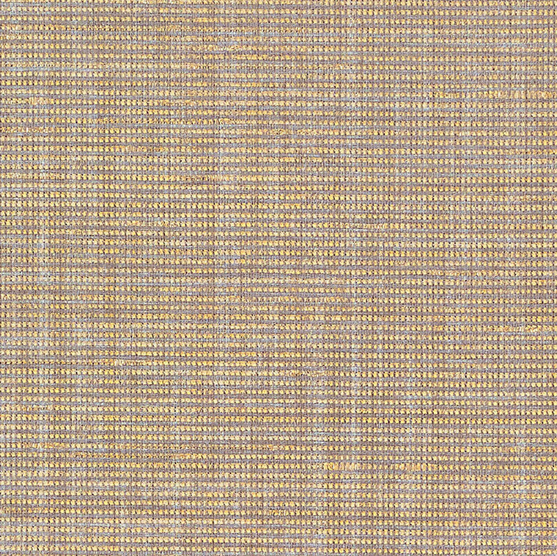 Anodized Raffia wallpaper in gold color - pattern number 5007782 - by Schumacher in the Quiet Beauty collection