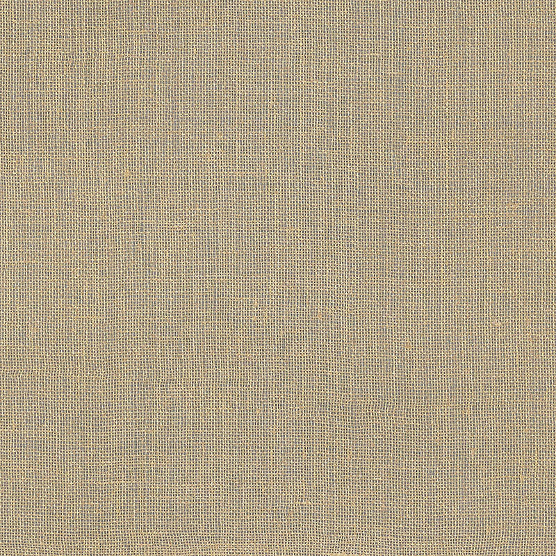 Gilded Linen wallpaper in slate and gold color - pattern number 5007846 - by Schumacher in the Quiet Beauty collection