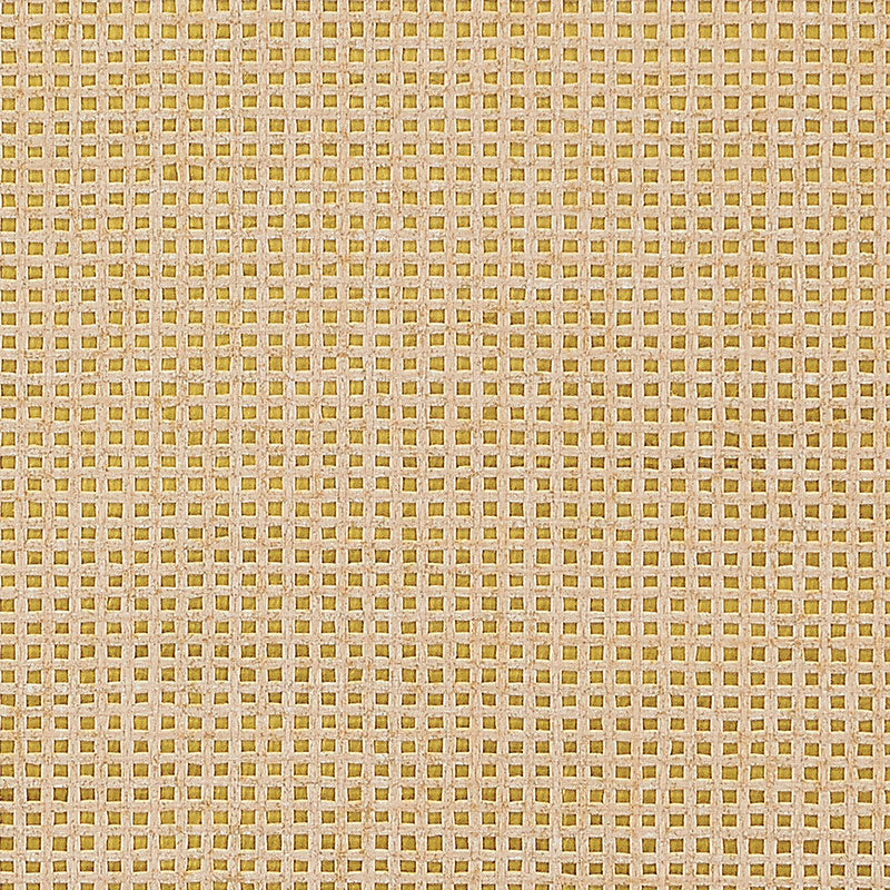 Metallic Mesh wallpaper in gold color - pattern number 5007851 - by Schumacher in the Quiet Beauty collection