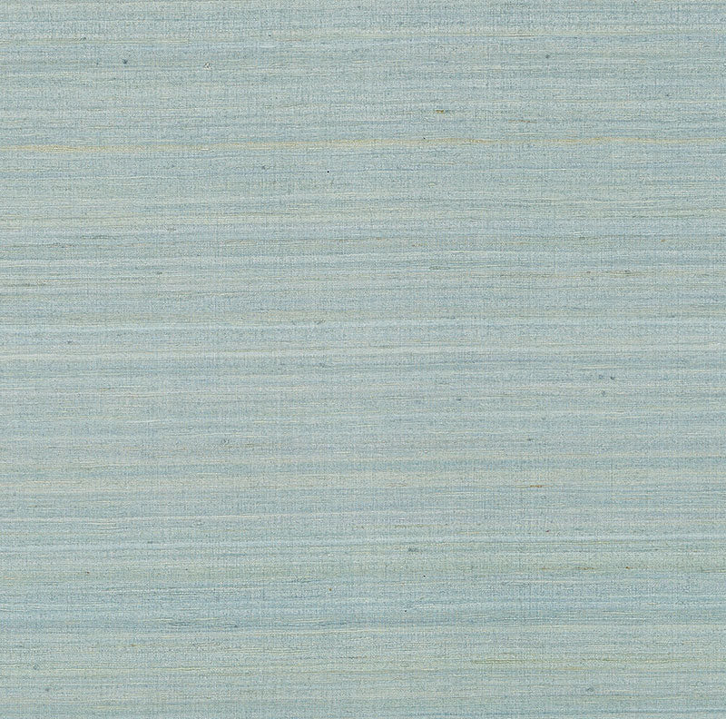 Shaded Silk wallpaper in aqua color - pattern number 5007861 - by Schumacher in the Quiet Beauty collection