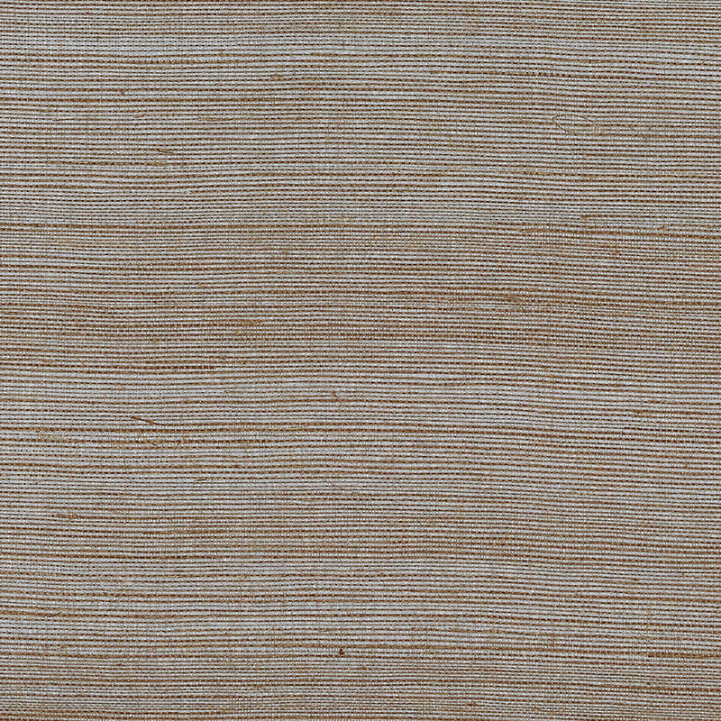 Hemp Shimmer wallpaper in cocoa shimmer color - pattern number 5007873 - by Schumacher in the Quiet Beauty collection