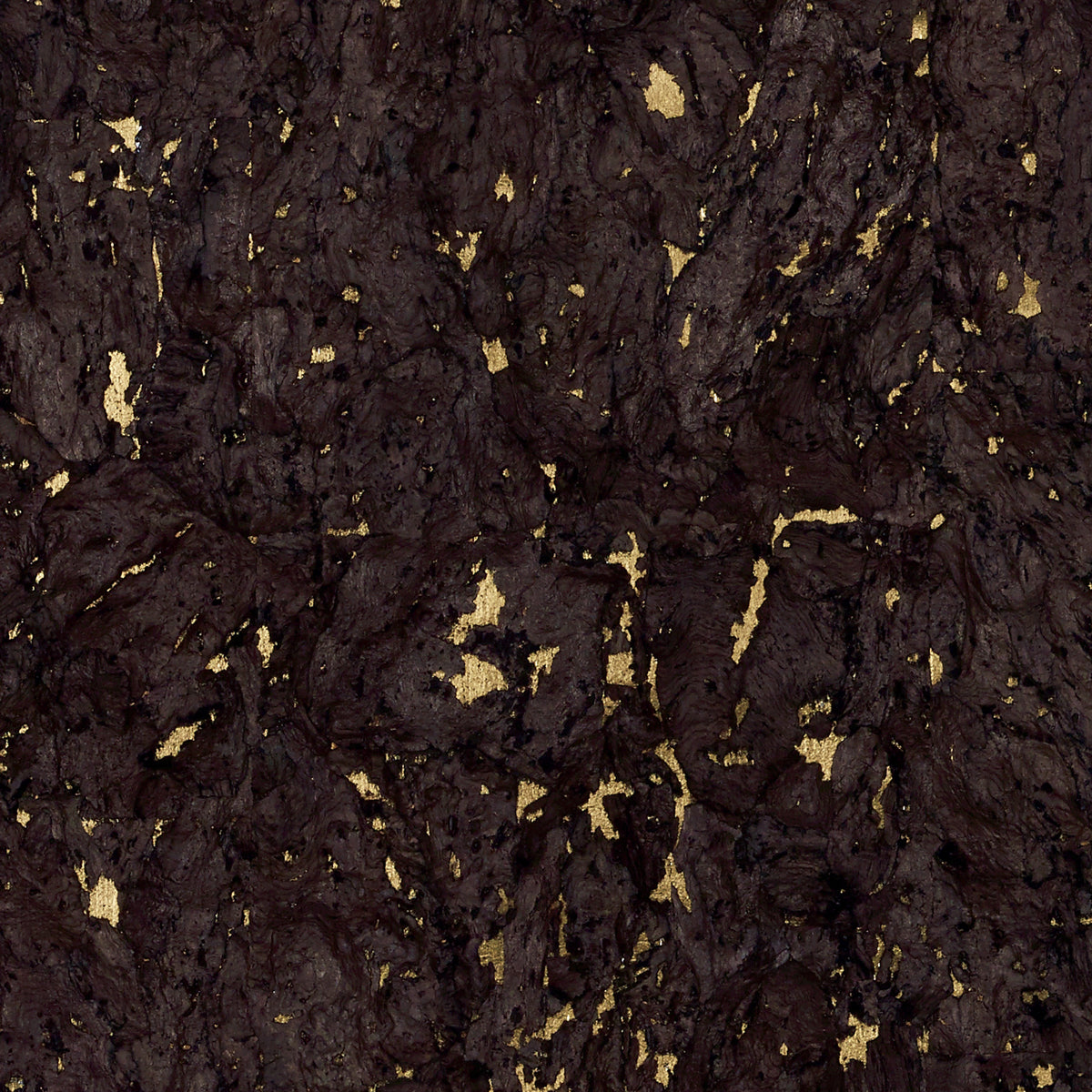 Obscura wallpaper in burnished gold color - pattern number 5007930 - by Schumacher in the Quiet Beauty collection