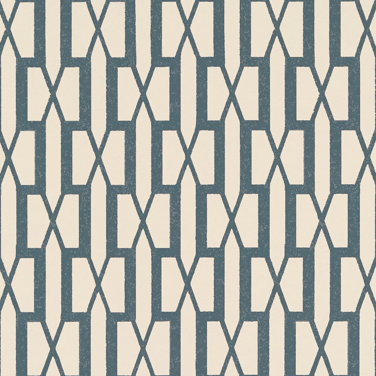 Belvedere wallpaper in peacock blue color - pattern number 5007995 - by Schumacher in the Veere Grenney collection