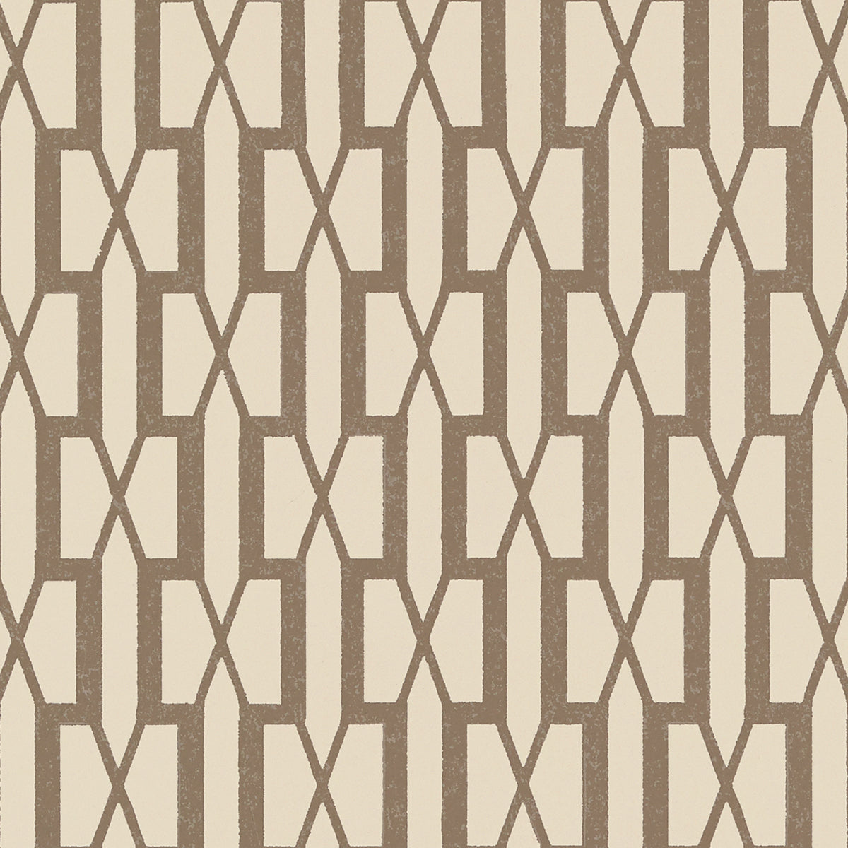 Belvedere wallpaper in berber brown color - pattern number 5007996 - by Schumacher in the Veere Grenney collection