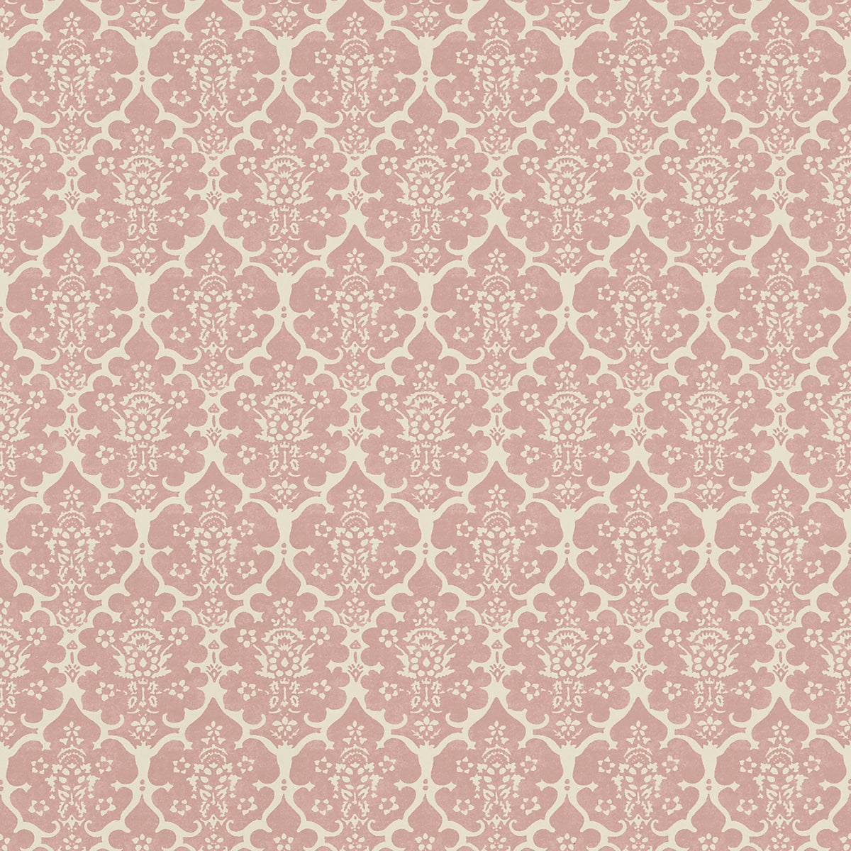 Burley wallpaper in pink color - pattern number 5008031 - by Schumacher in the Veere Grenney collection