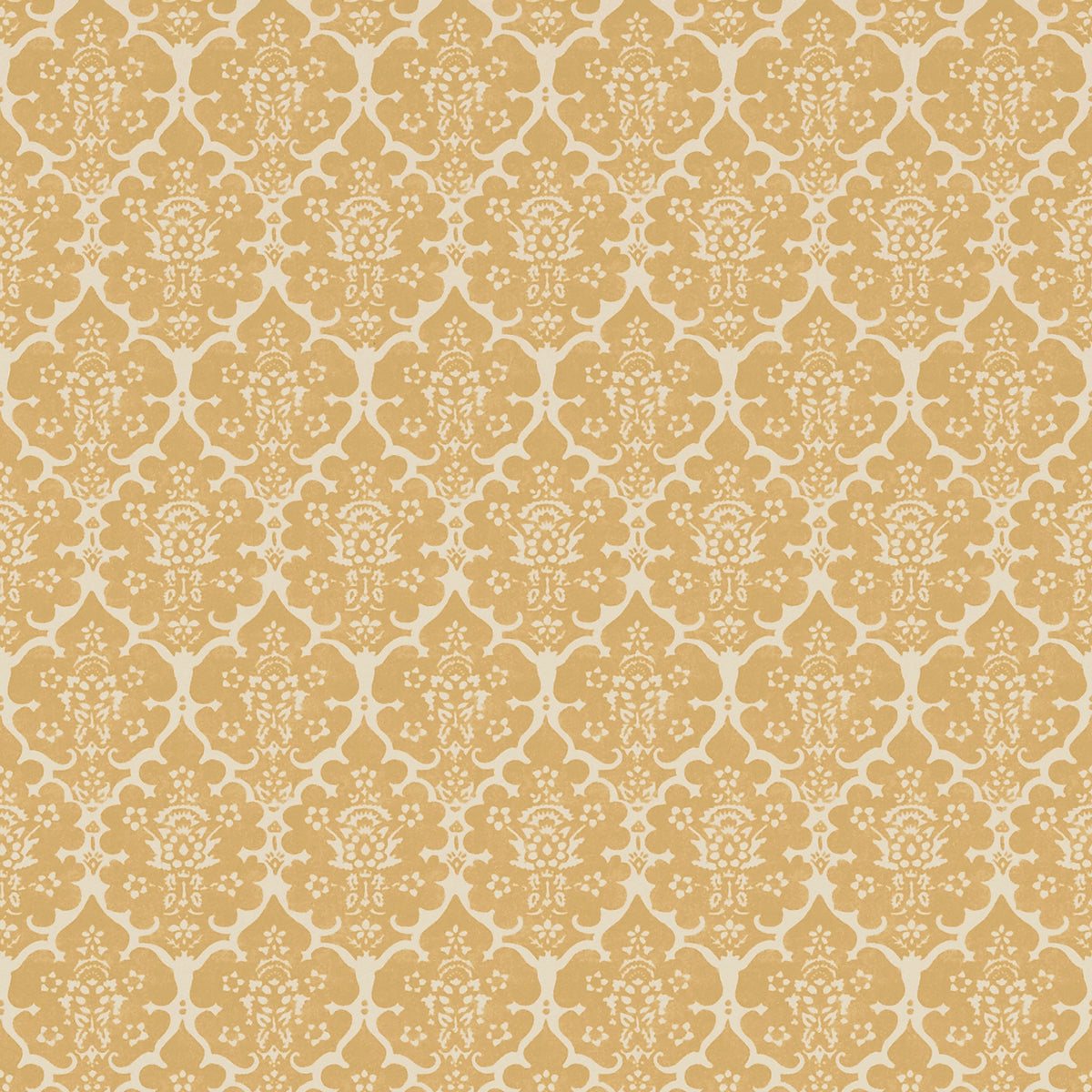 Burley wallpaper in straw color - pattern number 5008032 - by Schumacher in the Veere Grenney collection